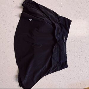 Black Lululemon skort